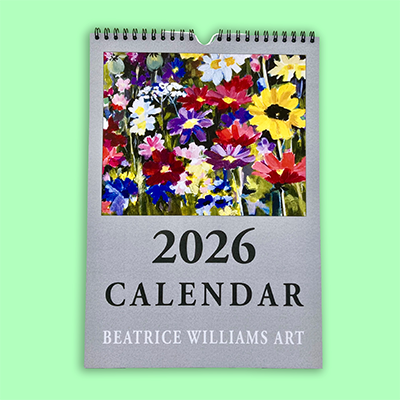 Beatrice williams art calendar 2026